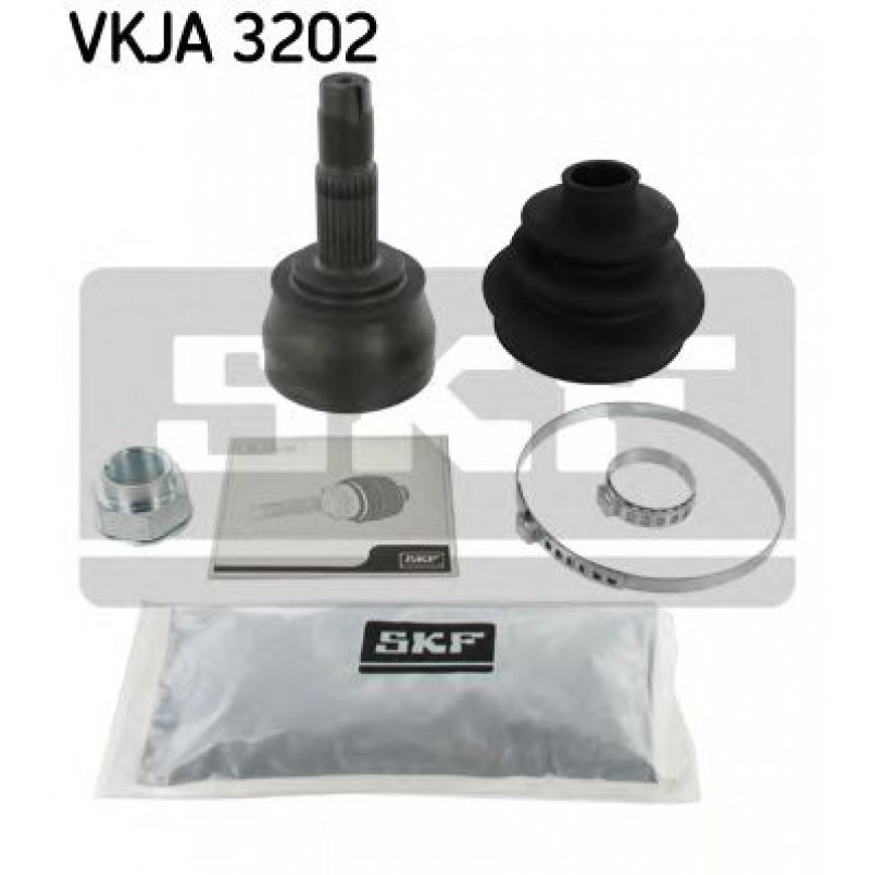 VKJA 3202 SKF - Шарнір рівних кутових швидкостей (ШРКШ)